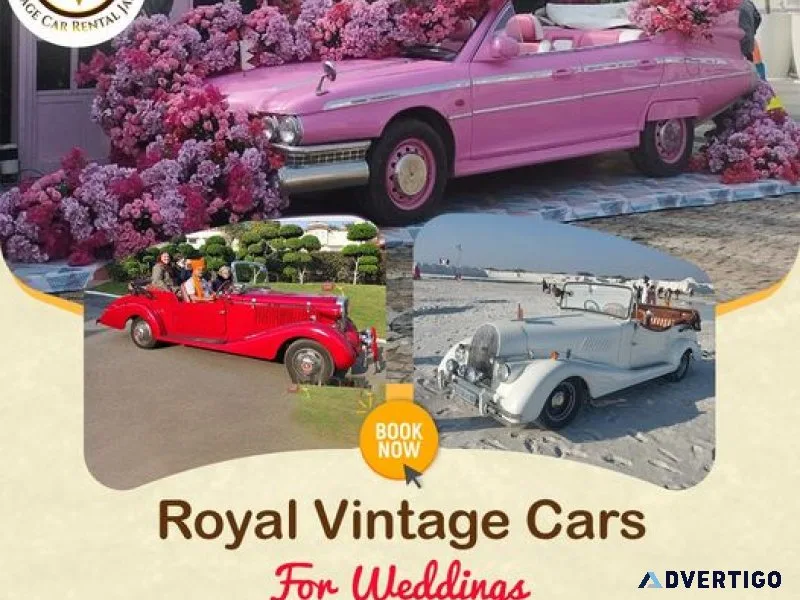 Vintage cars for wedding in jaipur