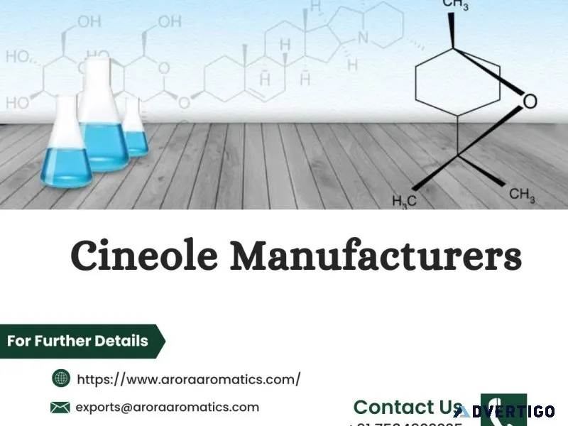 Cineole manufacturers and exporters in india