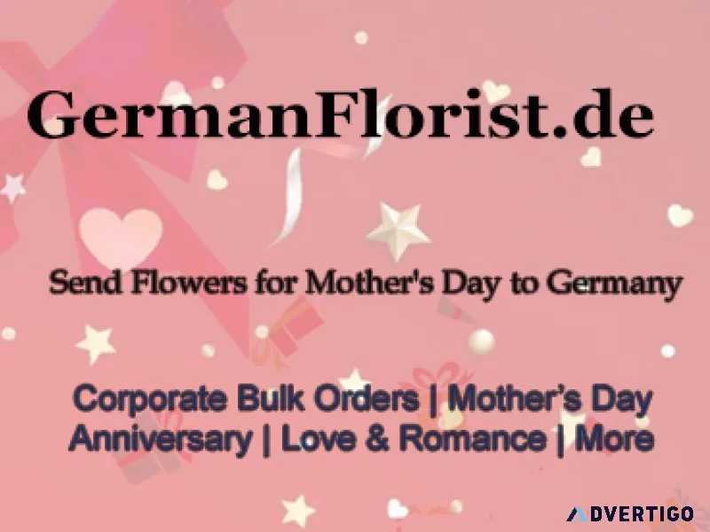 Send flowers for mother s day to germany
