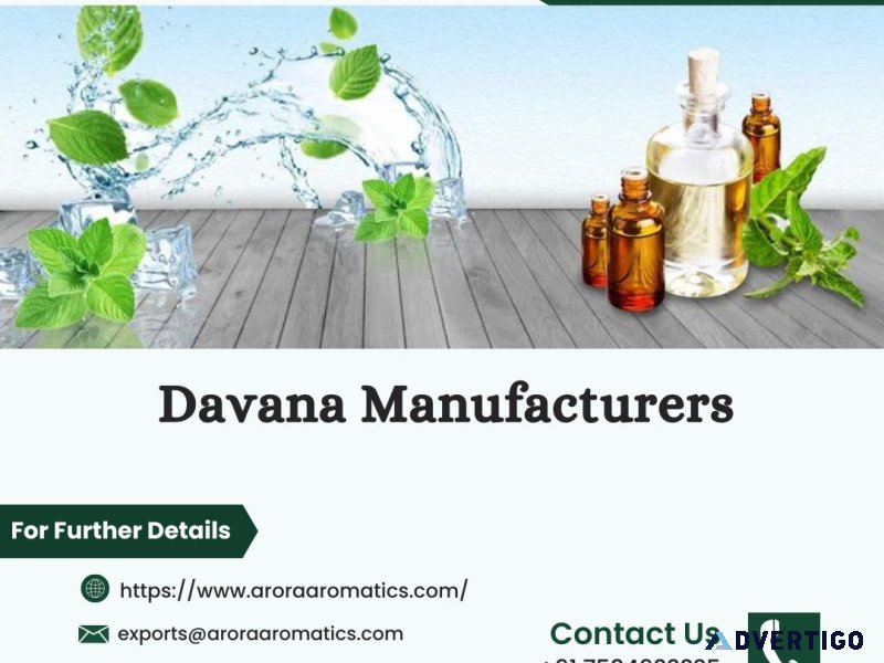 Davana manufacturers