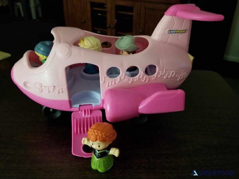 Fisher Price Little People Lil Movers Airplane Vintage