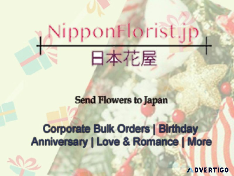 Online flower delivery japan
