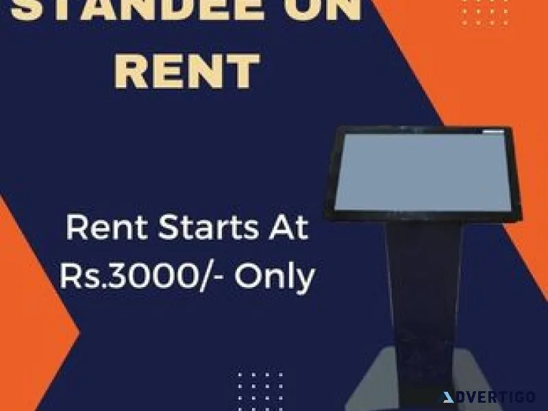 Digital standee on rent in mumbai starts at rs3000/- only