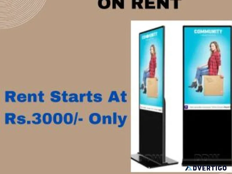 Digital standee on rent in mumbai starts at rs3000/- only