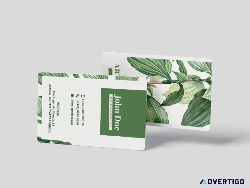 Non tearable visiting card