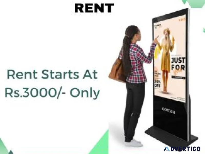 Digital standee on rent in mumbai starts at rs3000/- only