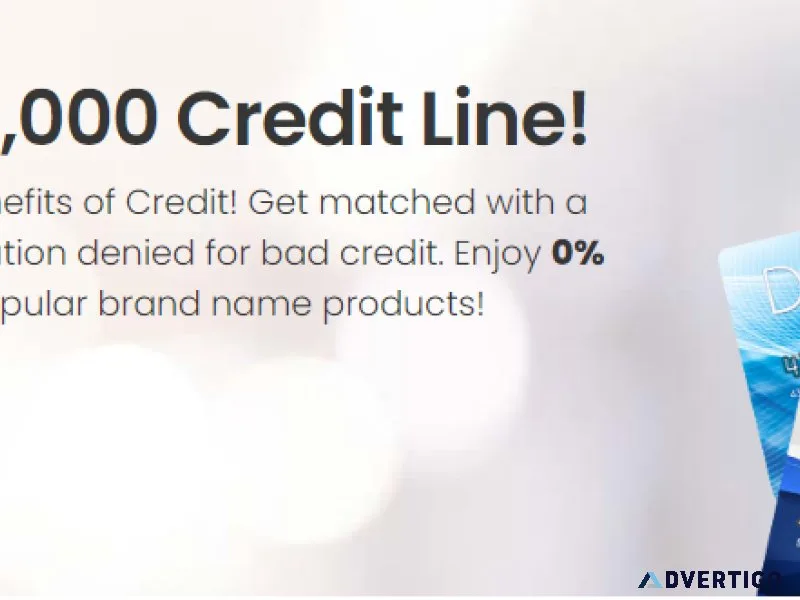 GET a 1000 Credit Line Now (Free) 