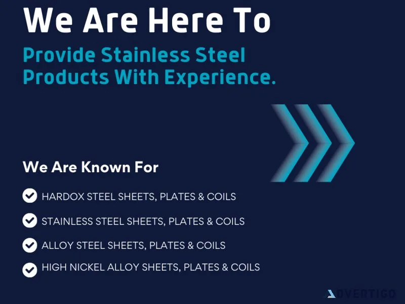 Discover quality stainless steel solutions with bhavya steel