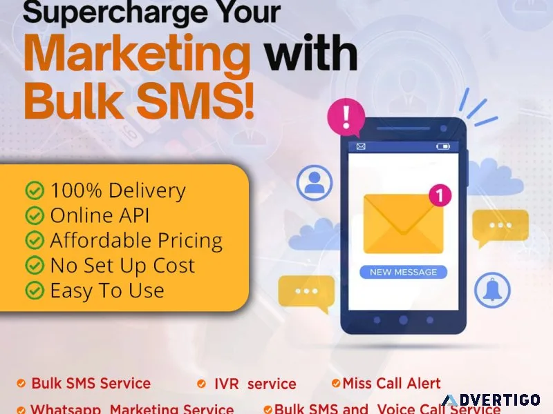 Bulk sms service in delhi