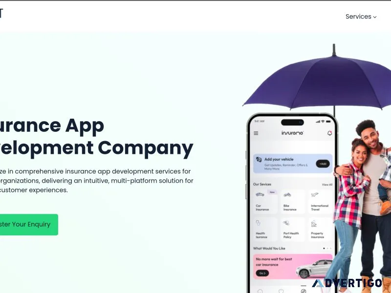 Insurance app development services