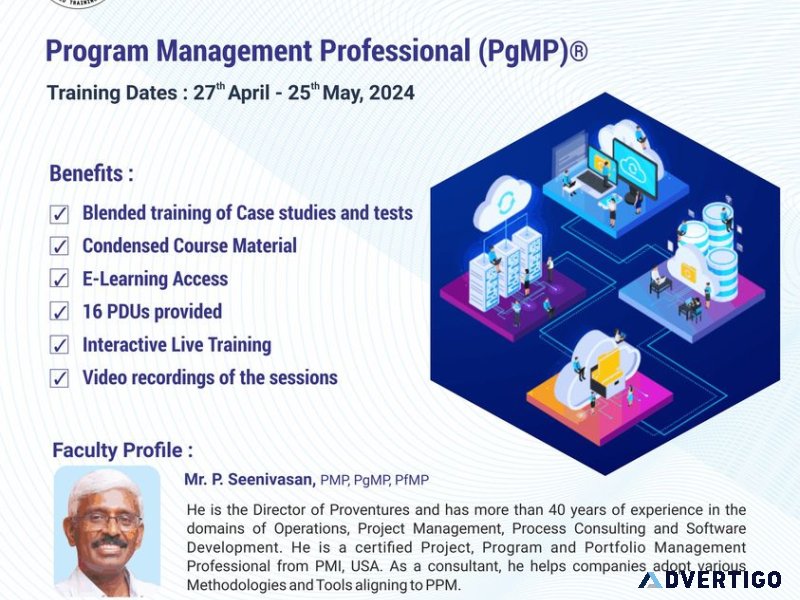 Pgmp certification cost