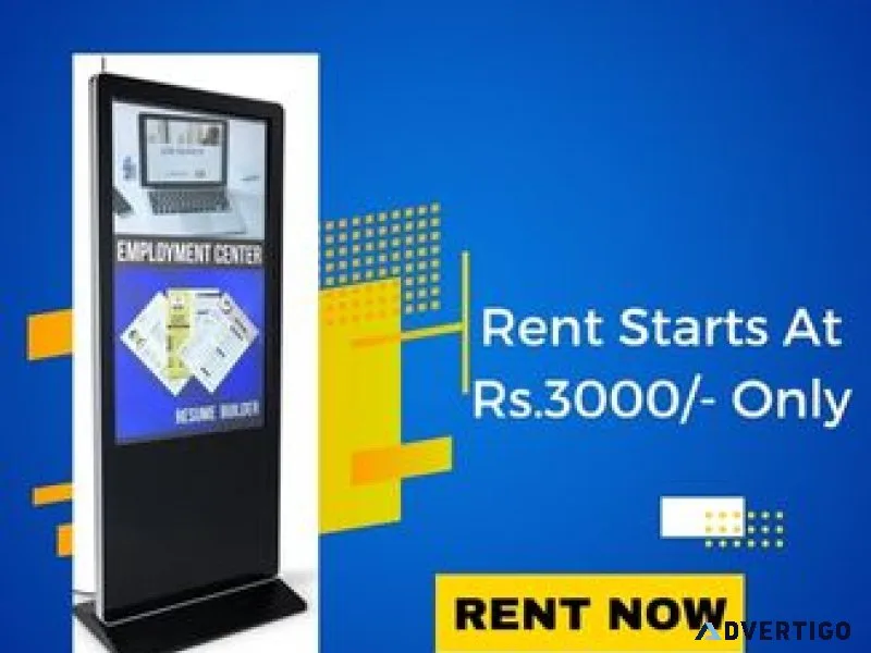 Digital standee on rent in mumbai starts at rs3000/- only