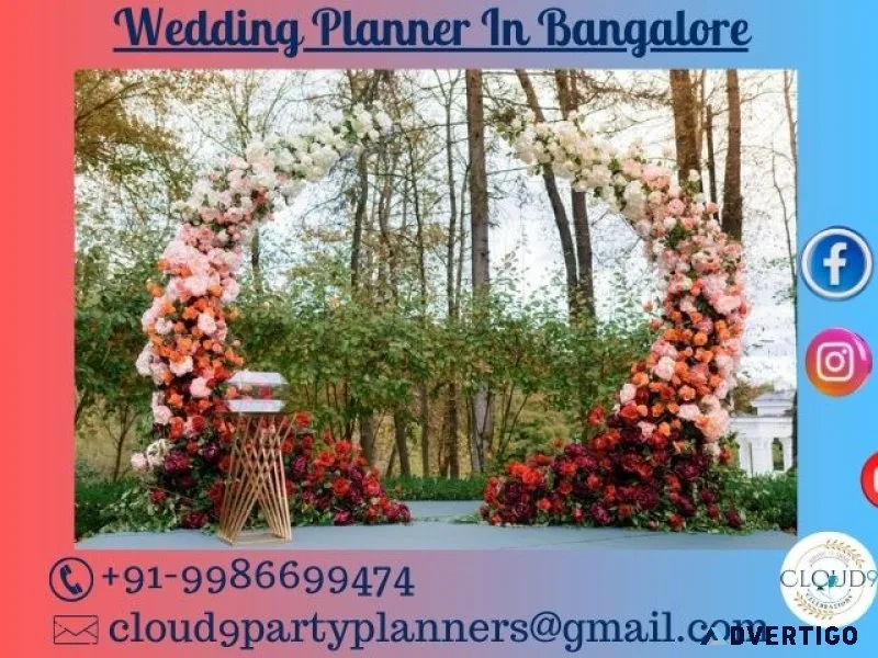 Wedding planner in bangalore