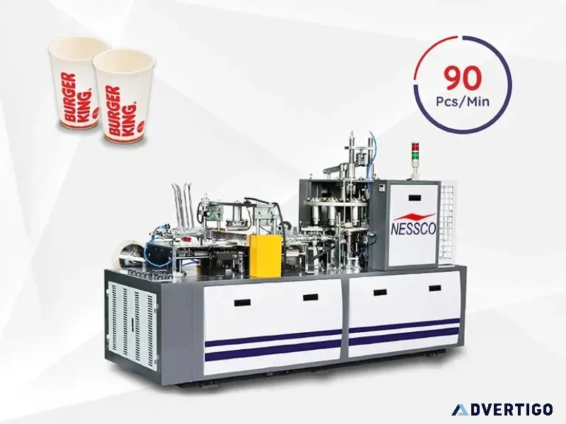 Buy automatic disposable glass making machine