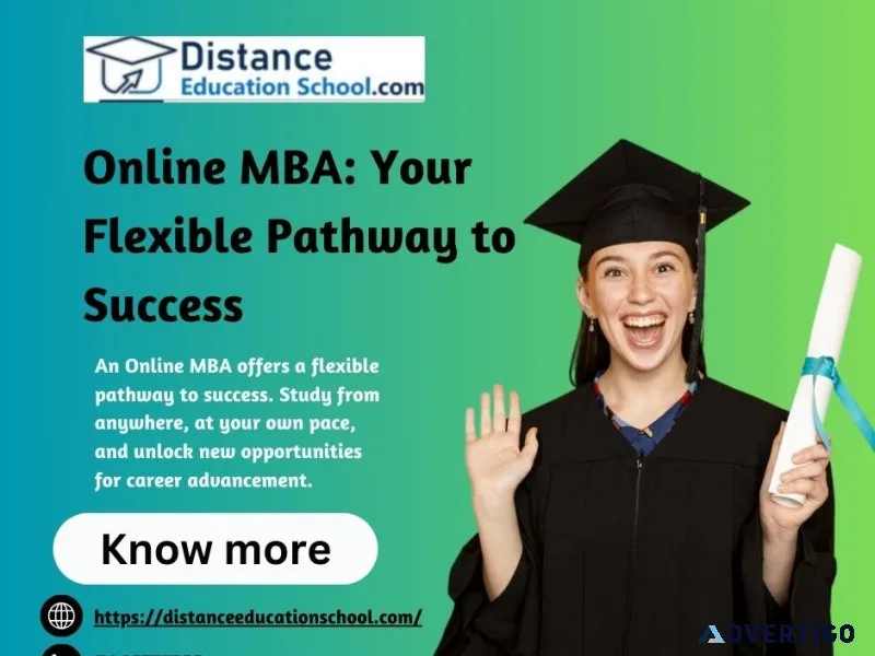 Distance education mba: your future, your way