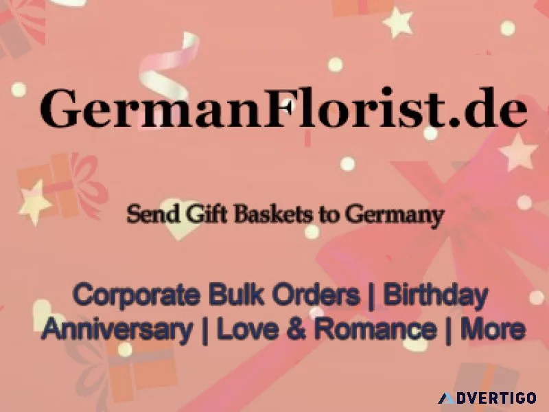 Send gift baskets to germany