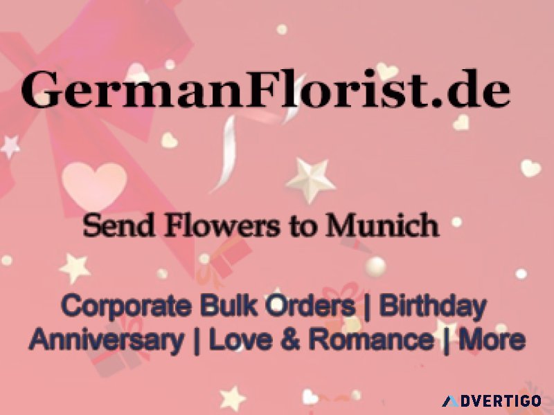 Discover the beauty of flowers in munich, germany