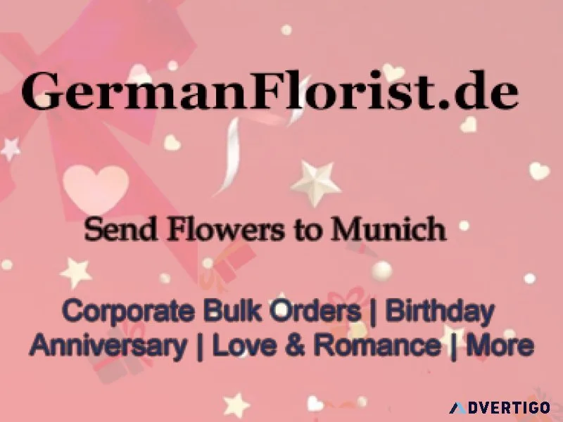 Discover the beauty of flowers in munich, germany