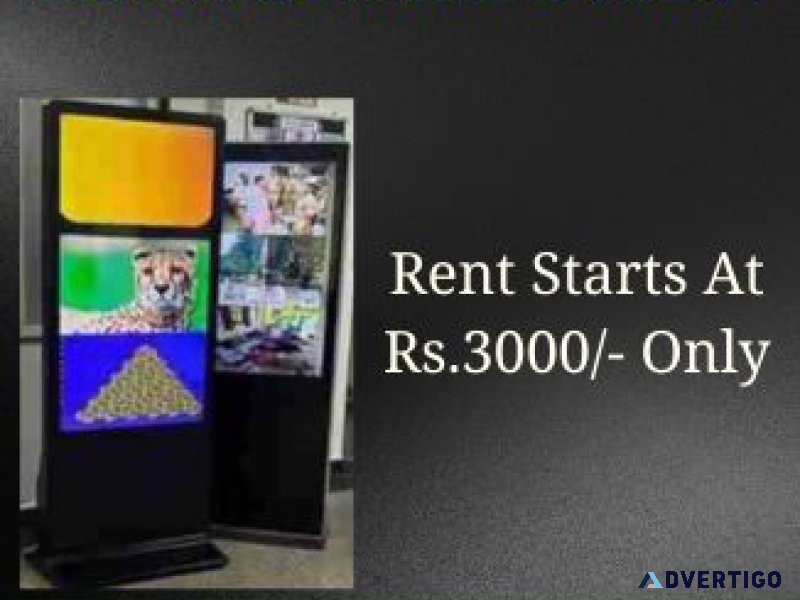 Digital standee on rent in mumbai starts at rs3000/- only