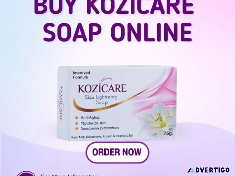 Buy kozicare kojic acid soap: easy online purchase