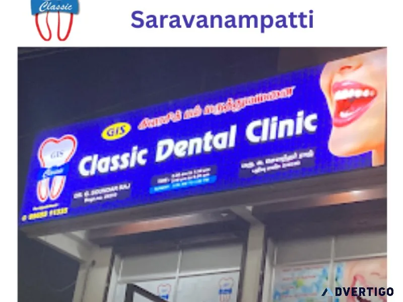 Dental clinic saravanampatti | dental services saravanampatti