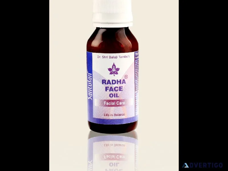 Radha face oil - santulan ayurveda
