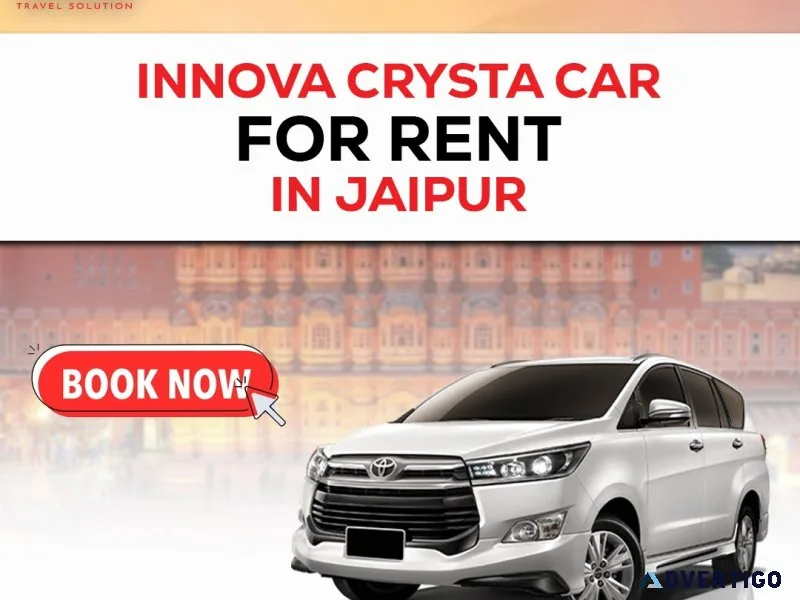 Innova crysta hire in jaipur