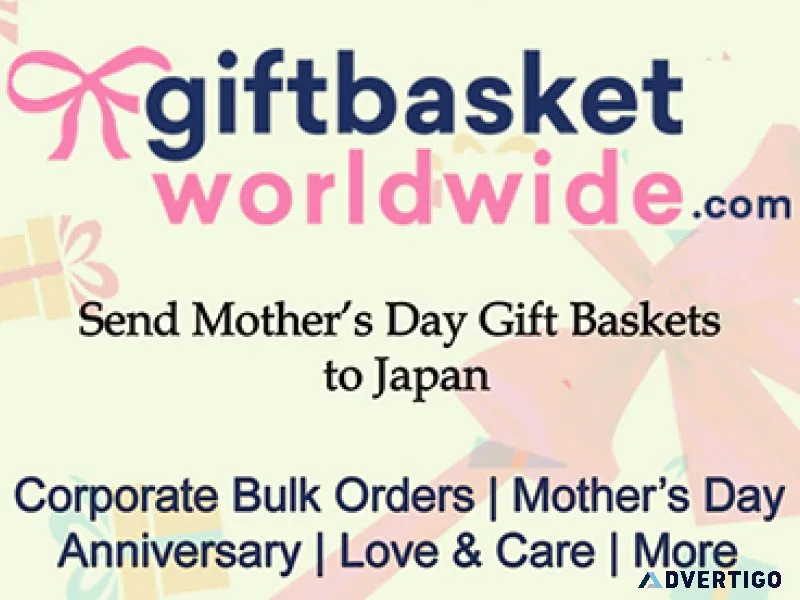 Send gift baskets for mother s day to japan