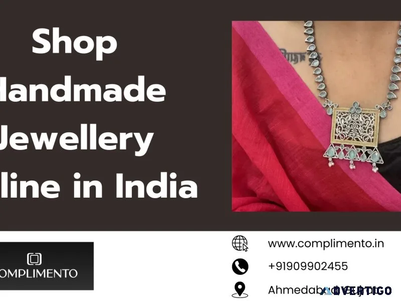 Purchase stylish handmade jewellery online in india