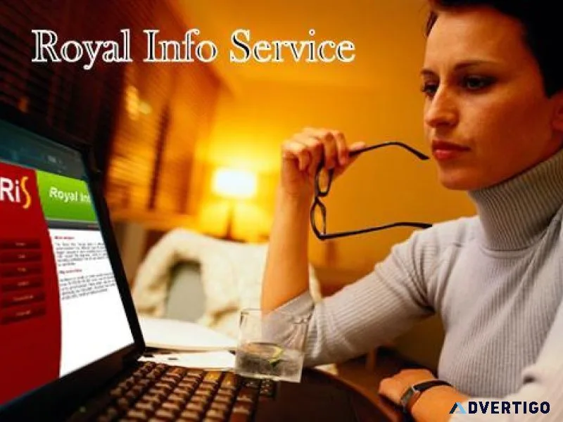 Royal Info Service Offered