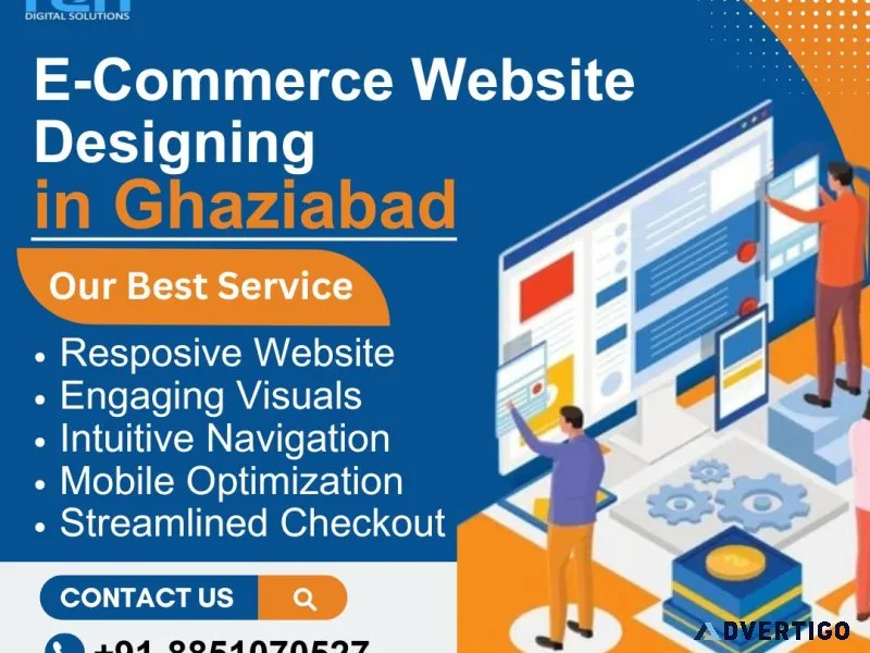 Top e-commerce website designing in ghaziabad