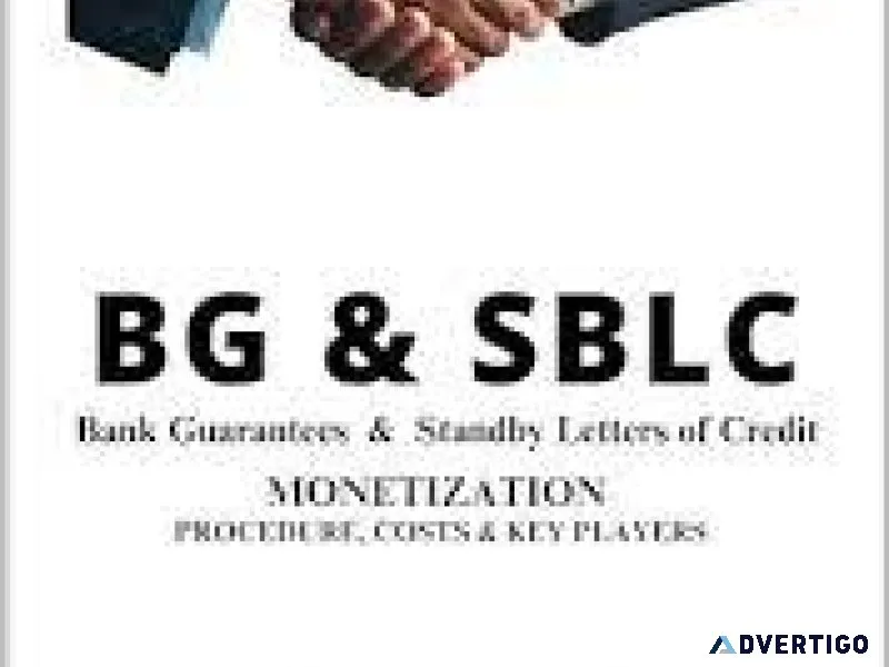 We are direct providers of fresh cut bg, sblc and mtn