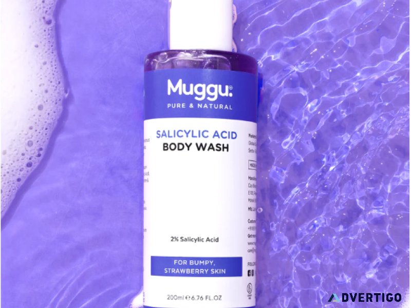 Salicylic acid body wash