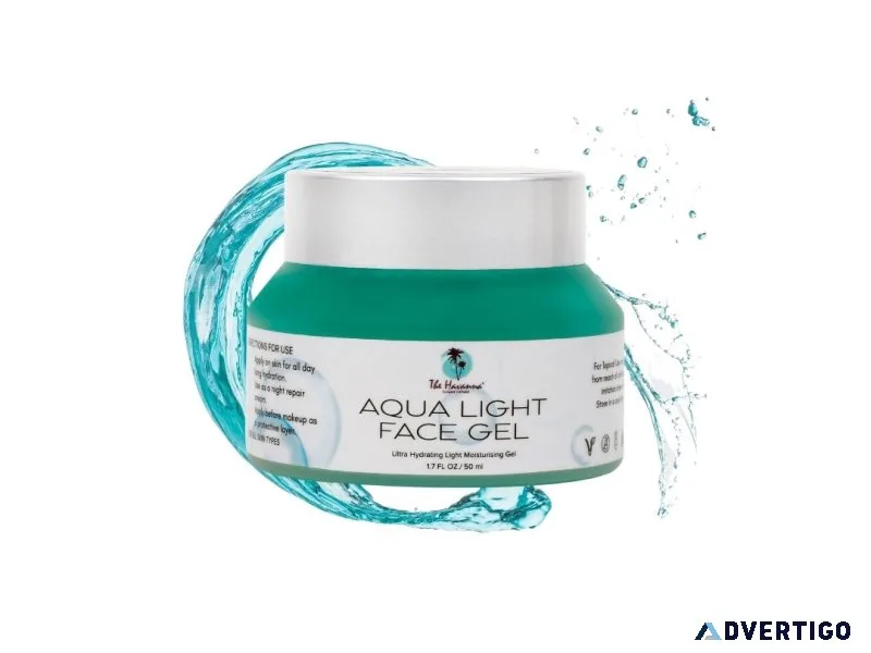 Face moisturizer gel for acne prone skin
