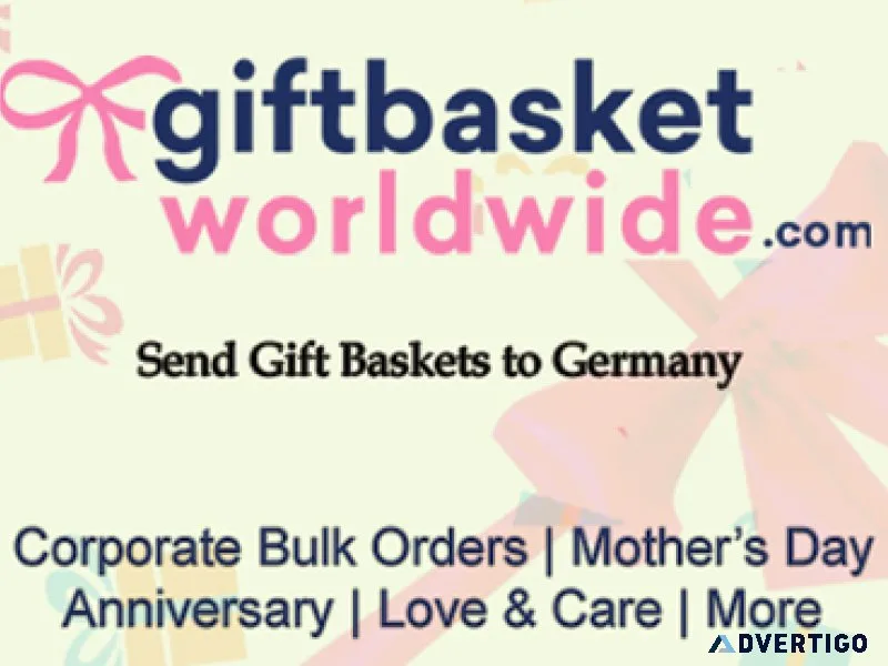 Online delivery of gift baskets in germany