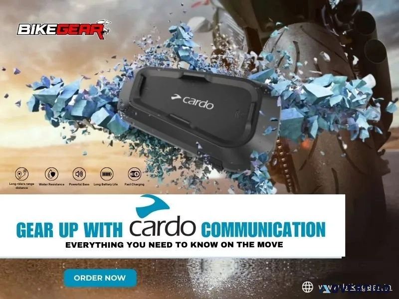 Pick the cardo system for your yamaha