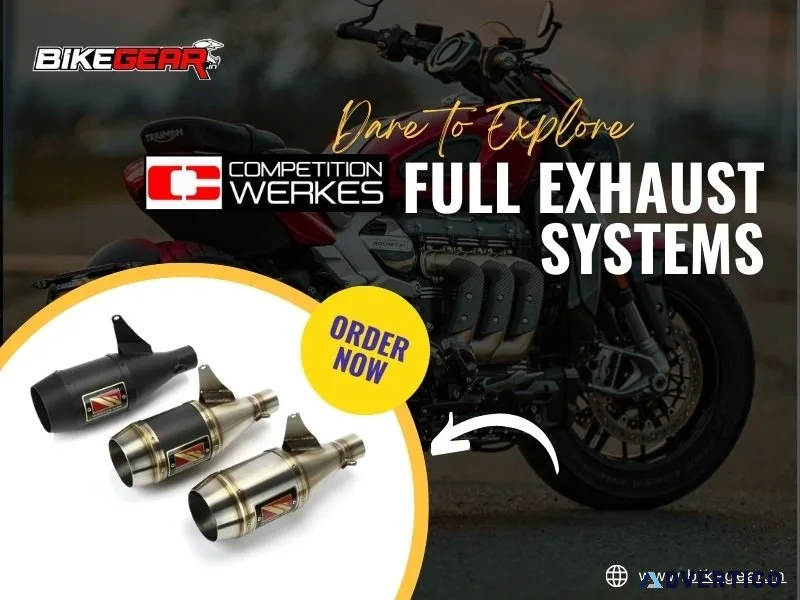 Best prices of competition werkes exhaust in india