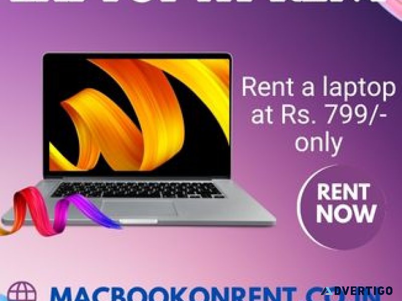 Rent a laptop starts at rs799/- only in mumbai