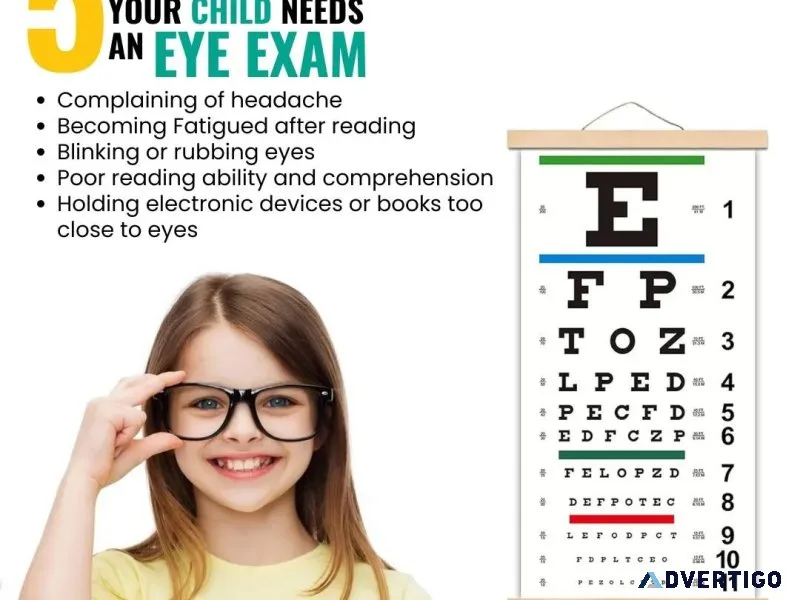 5 signs your child needs an eye exam