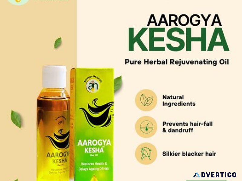 Transform your tresses with aarogya kesha hair oil
