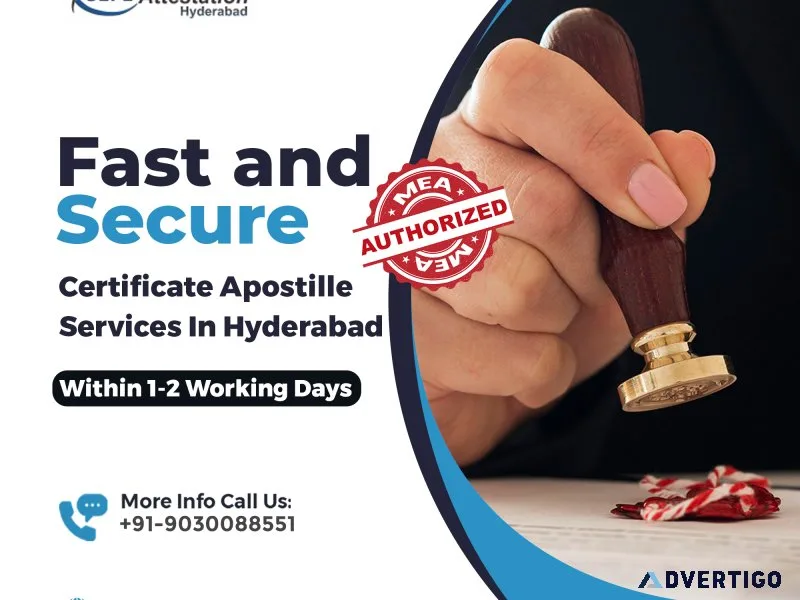 Get mea apostille services in hyderabad