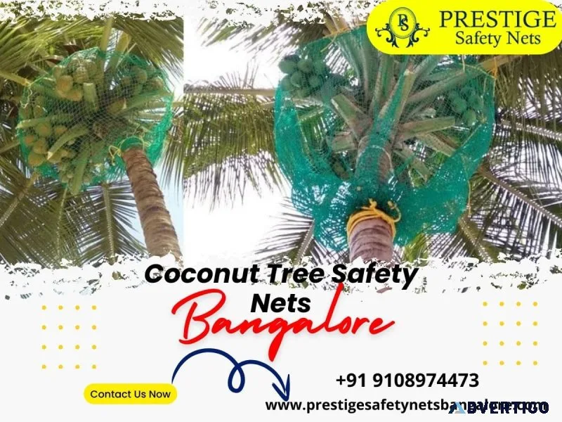 Coconut tree safety nets in bangalore - prestige safety nets