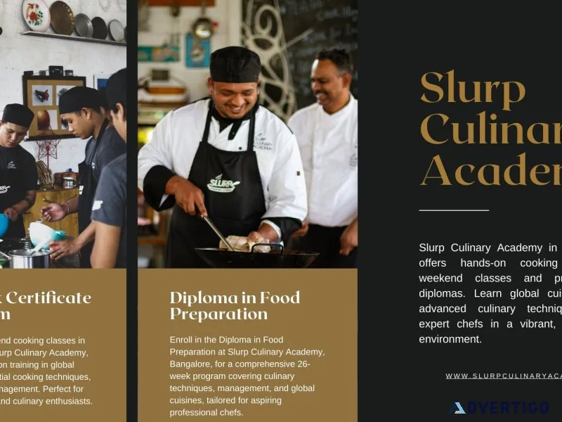 Elevate your culinary skills with slurp culinary academy