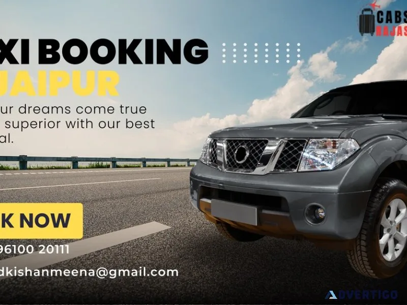 Taxi booking in jaipur