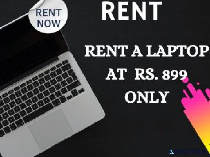 Laptops on rent in mumbai starts at rs899/-