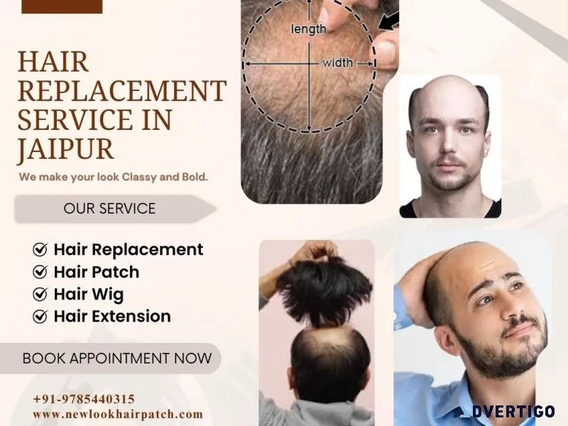 Permanent hair replacement service in jaipur