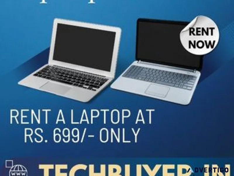 Laptops on rent in mumbai starts at rs699/-