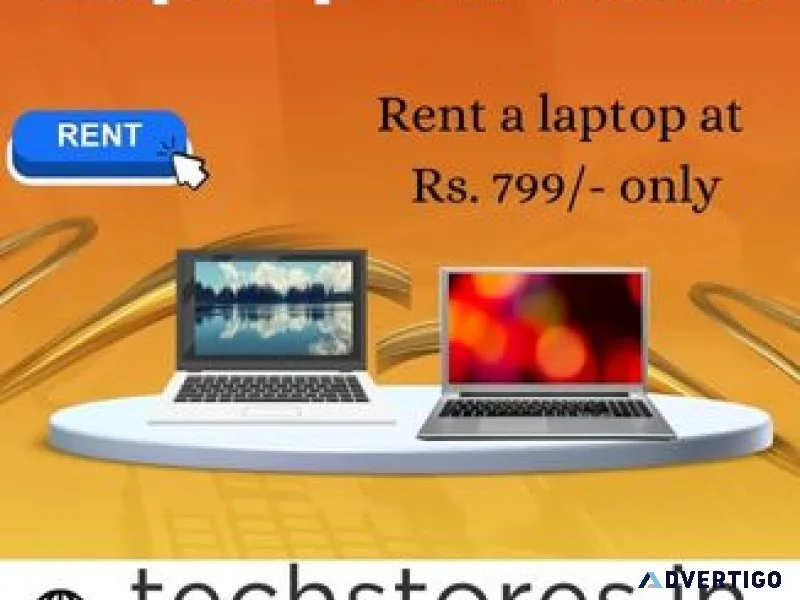Laptops on rent in mumbai starts at rs799/-