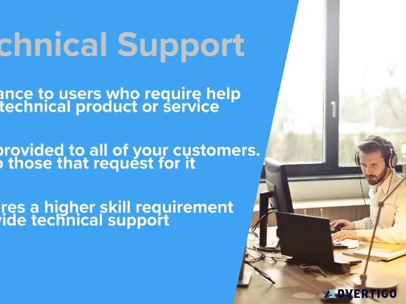 Technical support customer service