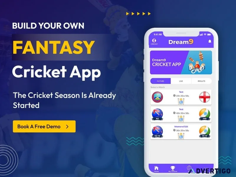 Fantasy cricket app development - fantasybox